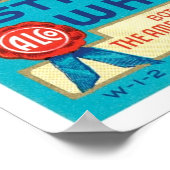 Poster Whiskey droit de l'aéroport (Coin)