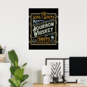 Poster Whiskey du Kentucky (Bureau à domicile)