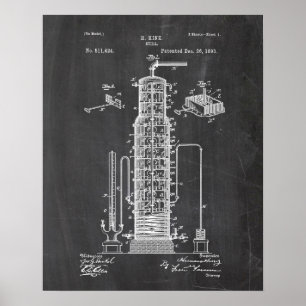 Poster Whiskey Making Patent