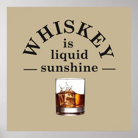 Poster whiskey sayers cite le slogan du whisky (Devant)