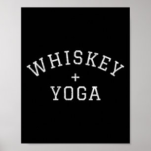 Poster Whisky + Yoga 