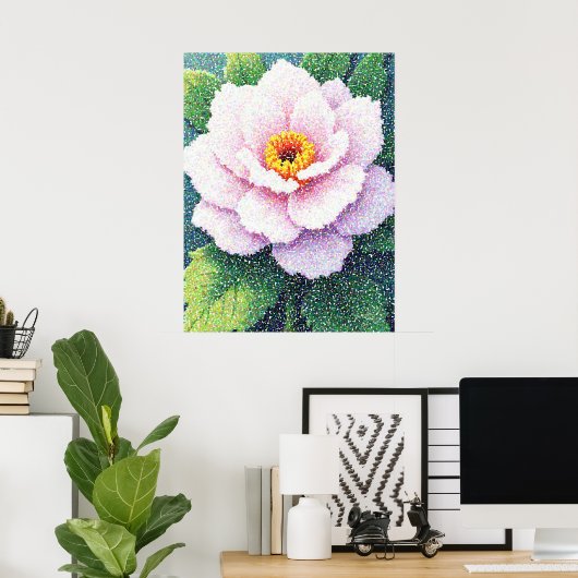 Poster Whisper Rose (Bureau à domicile)