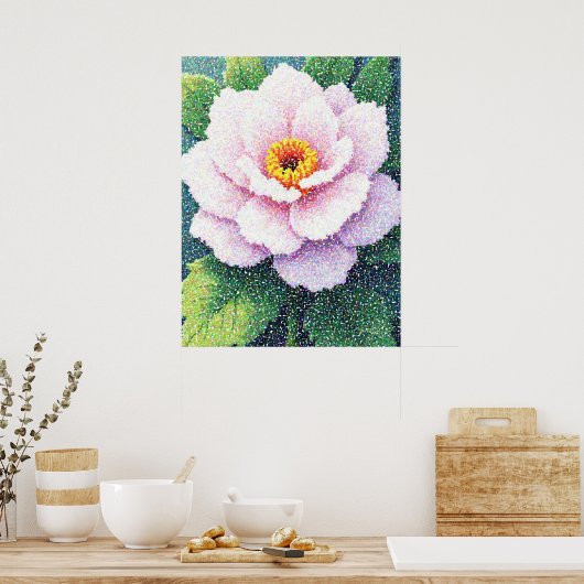 Poster Whisper Rose (Cuisine)