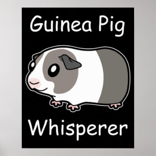 Poster Whisperer de porc de Guinée