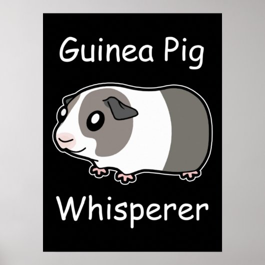 Poster Whisperer de porc de Guinée (Devant)