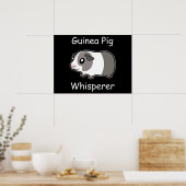 Poster Whisperer de porc de Guinée (Cuisine)