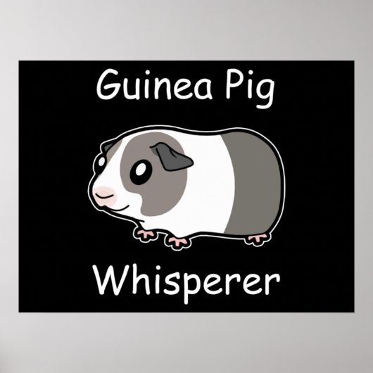 Poster Whisperer de porc de Guinée (Devant)