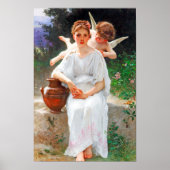 Poster Whisperies d'Amour, Bouguereau (Devant)