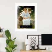 Poster Whisperings of Love de Bouguereau (Bureau à domicile)