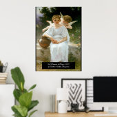 Poster Whisperings of Love de Bouguereau (Bureau à domicile)