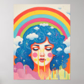 Poster Whispers céleste : La Muse haïe dans l'espace (Devant)