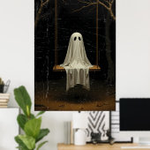 Poster Whispers dans l'obscurité, Ghoost Swing dans la fo (Bureau à domicile)