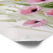 Poster Whispers Fleur sauvage (Coin)