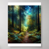 Poster "Whispers Forestiers Enchantés" (Devant)