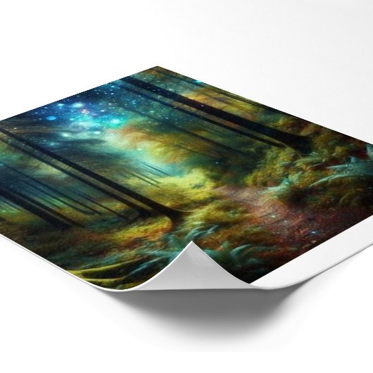 Poster "Whispers Forestiers Enchantés" (Coin)