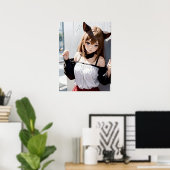 Poster Whispers Kawaii (Bureau à domicile)