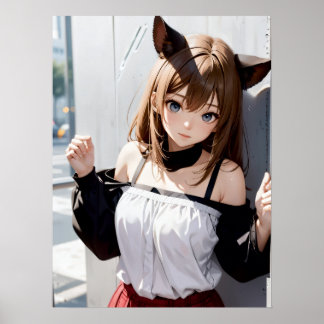 Poster Whispers Kawaii