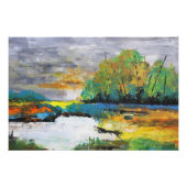 Poster Whispers Of Autumn, Landscape Art, (Devant)