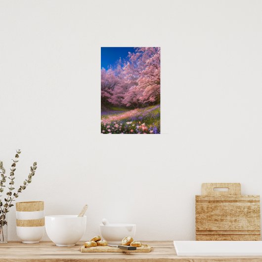Poster Whispers of Blossom Paradise (Cuisine)