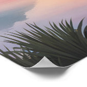 Poster Whispers of Dawn - Serene Sunrise Over Forestry (Coin)