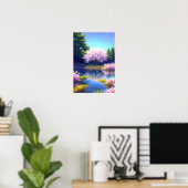Poster Whispers of Spring, Embracer le Sakura Tree (Bureau à domicile)