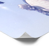 Poster Whispers of Spring : L'Enchanteuse en blanc (Coin)