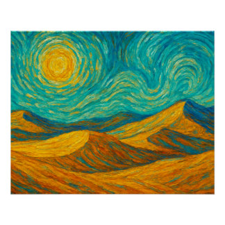 Poster Whispers of the Desert