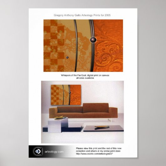 Poster Whispers of the Far East (Devant)