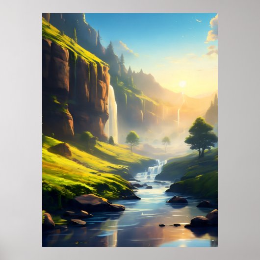 Poster "Whispers of the Mountains" (Devant)