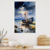 Poster Whispers of the old, Wrecked Ship (Cuisine)