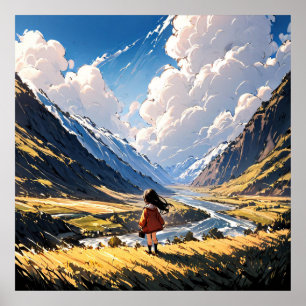 Poster Whispers of the Valley : Un voyage à l'Anime