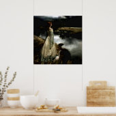 Poster "Whispers on the Wind" par Edward Robert Hughes (Cuisine)