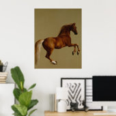 Poster Whistlejacket Race Horse par George Stubbs (Bureau à domicile)