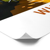 Poster Whistler Canada - Imprimer (Coin)