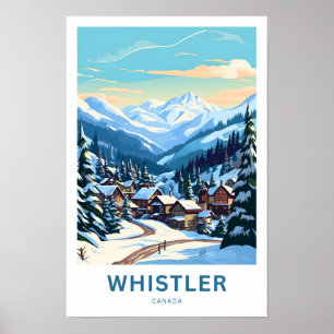 Poster Whistler Canada - Imprimer