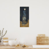 Poster Whistler - Dame En Gris (Cuisine)
