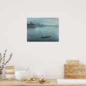 Poster Whistler - En Bleu Et Argent (Cuisine)