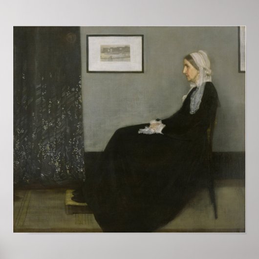 Poster Whistler - La mère de l'artiste (Devant)