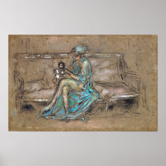 Poster Whistler - Le Casquette Vert (Devant)