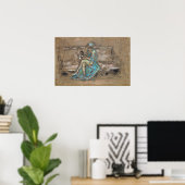 Poster Whistler - Le Casquette Vert (Bureau à domicile)