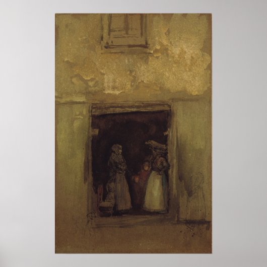 Poster Whistler - Les commérages (Devant)