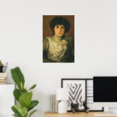 Poster Whistler - Mlle Lillian Woakes (Bureau à domicile)