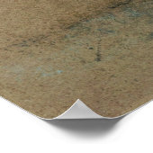 Poster Whistler - Note en rose et marron (Coin)