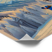 Poster Whistler Vancouver Colombie-Britannique Canada 195 (Coin)