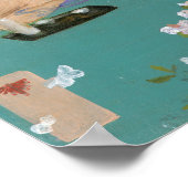 Poster Whistler - Variations de couleur chair et de vert (Coin)