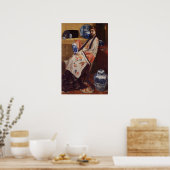 Poster Whistler - violet et Rose (Cuisine)