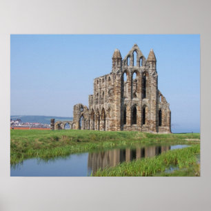 Poster Whitby Abbey North Yorkshire