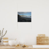 Poster Whitby Beach Scene (Cuisine)