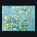 Poster White almond blossom by Vincent Van Gogh<br><div class="desc">White almond blossomagainst a bright blue sky in spring time. Oil on canvas by famous Dutch painter Vincent Van Gogh.</div>