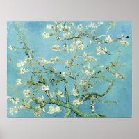 White almond blossom by Vincent Van Gogh